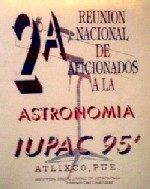 2a Reunión Nacional de Aficionados a la Astronomía